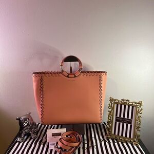 Henri Bendel Marquis Whipstitch Tote